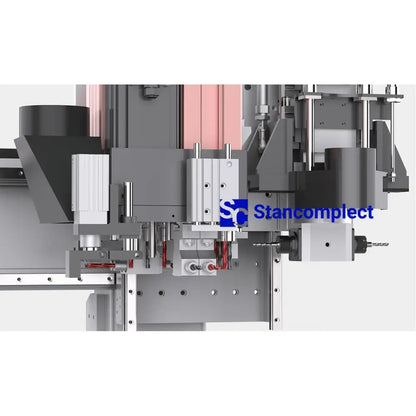 KDT KD-612K pramoninės 6-ių pusių CNC gręžimo staklės su dviem gręžimo grupėmis