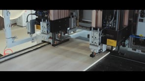 KDT KD-612KHS pramoninės 6-ių pusių CNC gręžimo staklės su trimis gręžimo grupėmis (2 viršuje + 1 apačioje+ frezavimas + pjūklas)